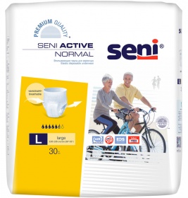 *Трусики-подгузники SENI для взрослых Active Normal Large №30