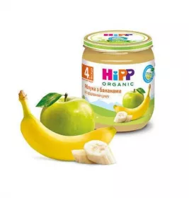 Пюре HiPP 4210-03 фруктовое Яблоки с бананами 125 г