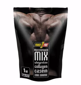 *Протеин Power Pro Protein MIX со вкусом циннамон (корицы) 1 кг