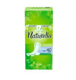 *Прокладки Naturella Ежедневные Camomile Light Deo Duo №40