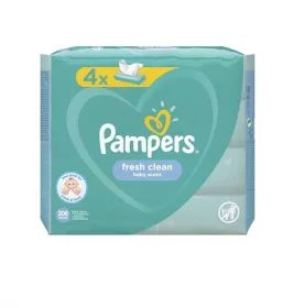 Салфетки влажные Pampers детские Fresh Clean 4*52шт