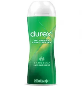 Гель-смазка Durex PlayMassage 2 в 1 Aloe Vera 200 мл