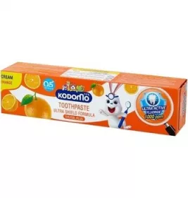 Зубная гель-паста Kodomo Ultra Shield Апельсин детская 40 г