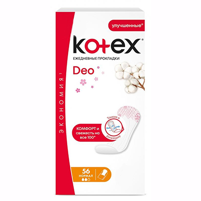 *Прокладки Koteх Ежедневные Deo Normal Liners №56