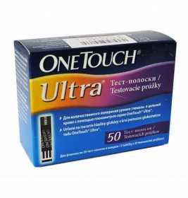 Тест-полоски One Touch Ultra №50