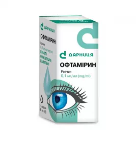 Офтамирин-Дарница капли 0,01% по 5 мл во флаконе 1 шт.