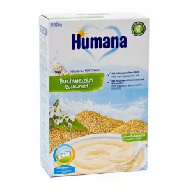*Каша Humana молочная Гречневая 200г (775573)