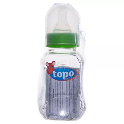 *Бутылочка TOPO buono GT160 стек.120мл с силик.соской