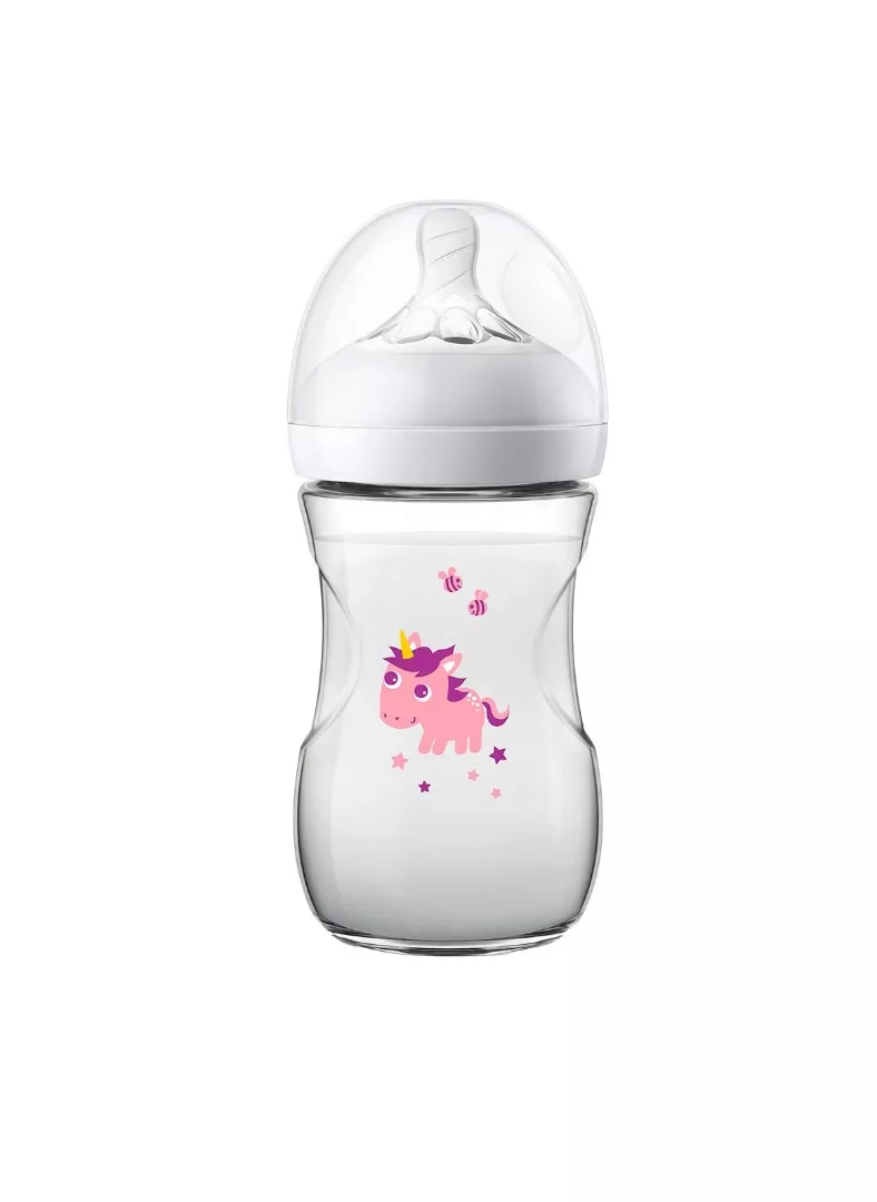 Бутылочка AVENT SCY903/66 NATURALS пласт жираф 260мл