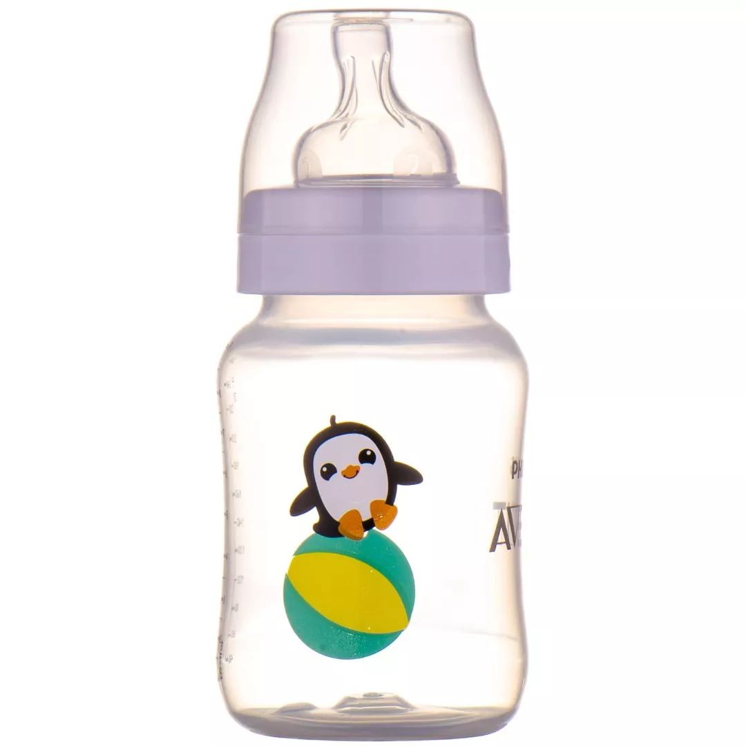 *Бутылочка AVENT SCF821/13 Anti-Colic Пингвин 260мл