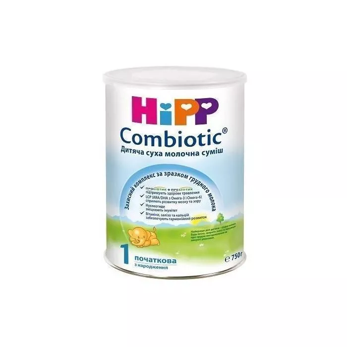 *Смесь HIPP 2450 Combiotic-1 сухая молочная начальная 750 г