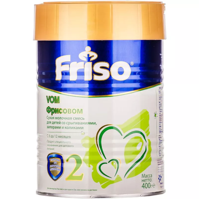 *Смесь Friso Фрисовом 2 с пребиотиками 400 г