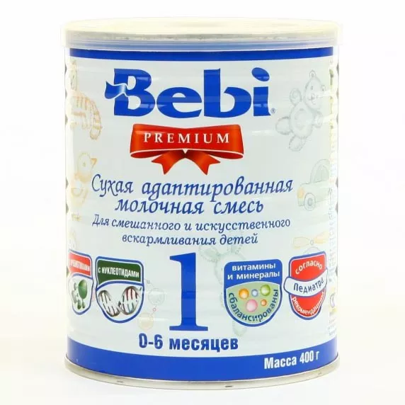 *Смесь Беби Премиум-1 мол.от 0-6мес 400г