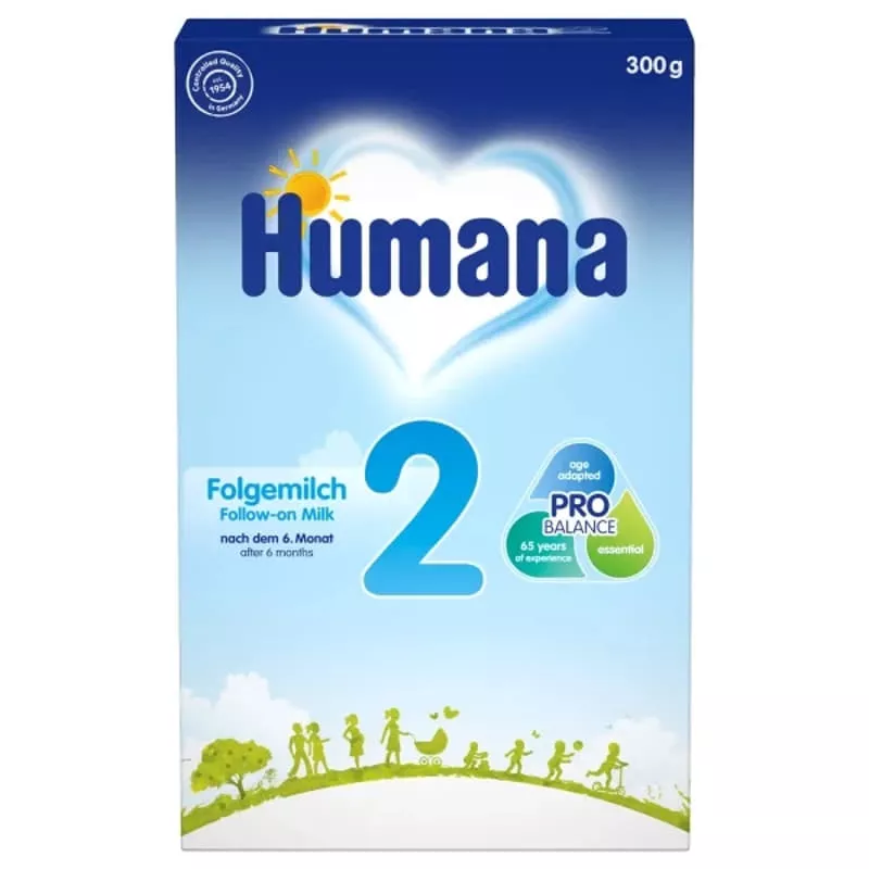 *Смесь Humana-2 с пребиотиками молочная 300 г