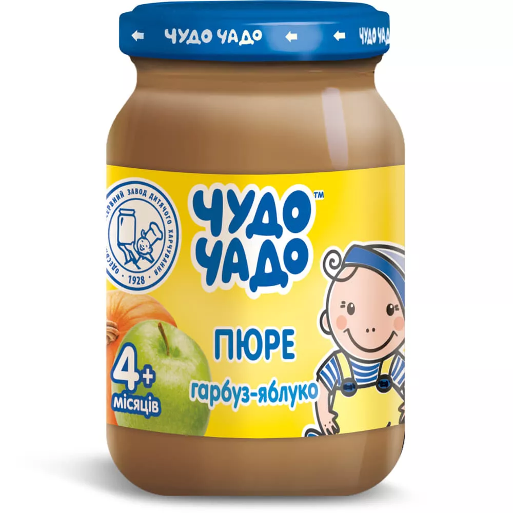 *Пюре Чудо-чадо из тыквы и яблок с сахаром 170 г