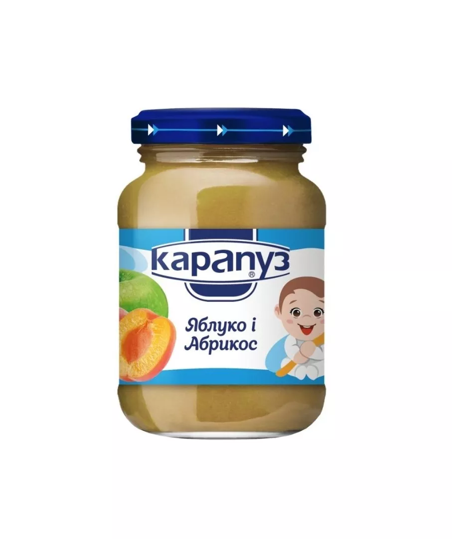 *Пюре Карапуз из яблок и абрикос 200 г