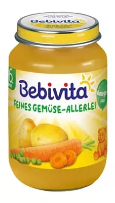 *Пюре Bebivita 1011 Овощное ассорти 190 г