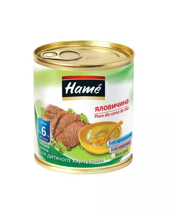 Пюре Hame говядина 100 г