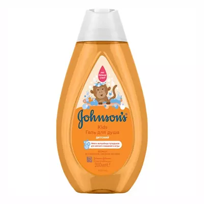 *Гель для душа Johnsons Kids Детский 300 мл