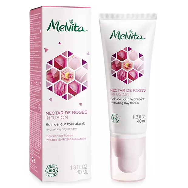 *Крем Melvita 8IZ0041 NECTAR DE ROSE увлажняющий дневной для лица 40 мл