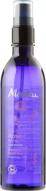 *Вода-спрей Melvita 812724 Роза цветочная для лица 200 мл