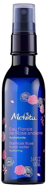 *Вода-спрей Melvita 812724 Роза цветочная для лица 200 мл