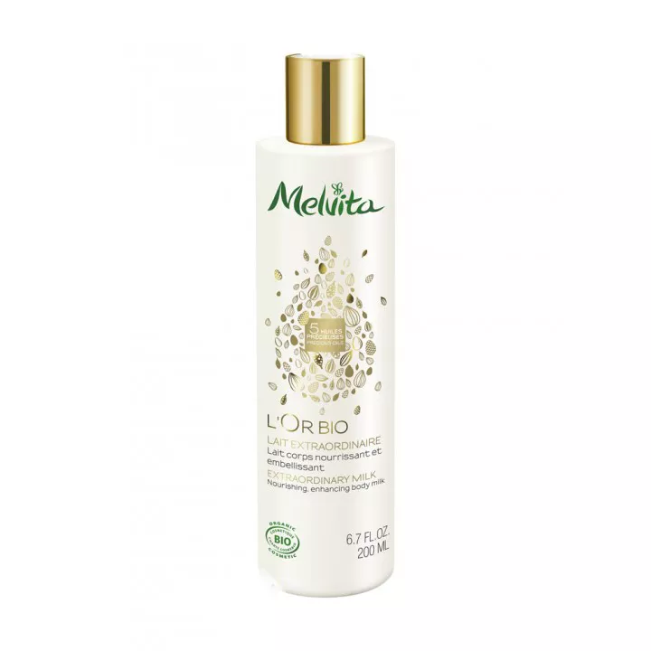 *Молочко Melvita 8RZ0025 L'OR BIO экстраординарное для тела 200 мл