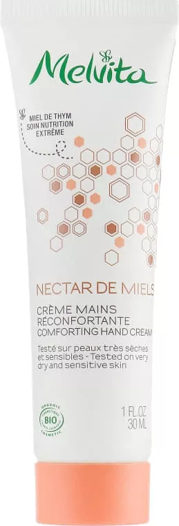 *Крем Melvita 80D0003 NECTAR DE MIELS успокаивающий для рук 30 мл