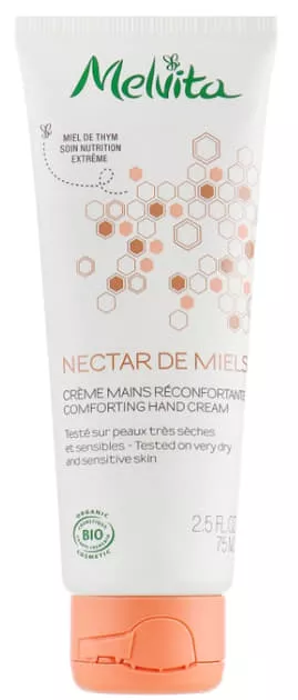 *Крем Melvita 80D0005 NECTAR DE MIELS успокаивающий для рук 75 мл