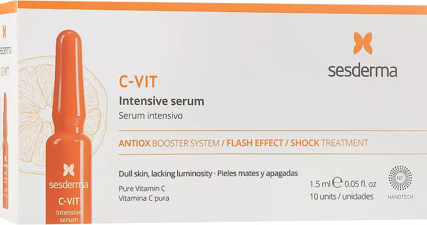 *Сыворотка Sesderma C-VIT интенсивная мгновенной красоты 5*2мл