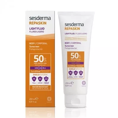 *Лосьон Sesderma REPASKIN солнцезащитный для тела SPF 50+ 200мл