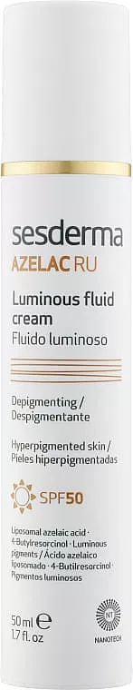 *Флюид Sesderma AZELAC RU сияющий СЗФ 50+ 50мл