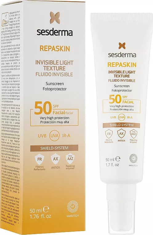 *Флюид Sesderma REPASKIN солнцезащитный SPF 50+ 50мл