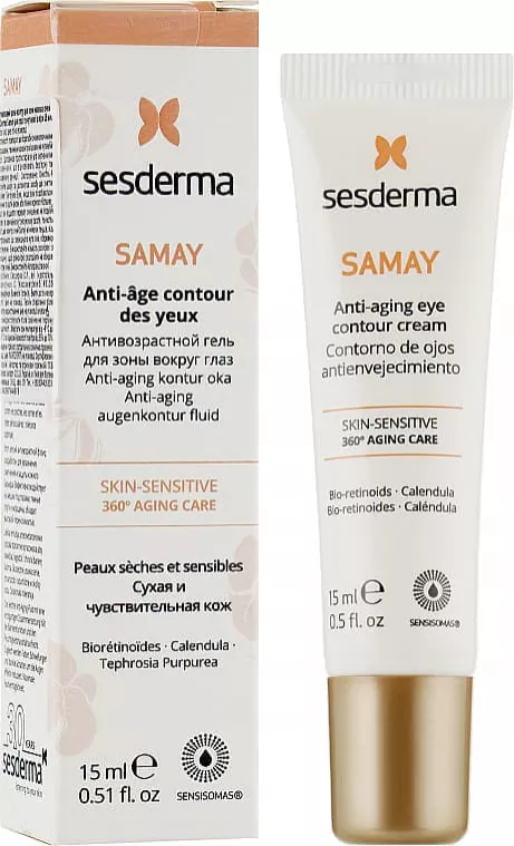 *Крем-контур Sesderma SAMAY вокруг глаз 15мл
