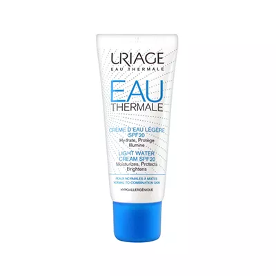 Крем Uriage EAU THERMALE легкий увлажняющий для лица SPF 20 40 мл