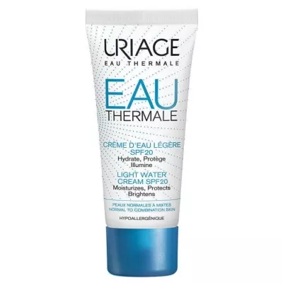 *Крем Uriage EAU THERMALE обогащенный увлажняющий для лица SPF20 40 мл