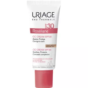 Крем Uriage Розельян солнцезащитный для лица CC Cream SPF30 от покраснений 40 мл