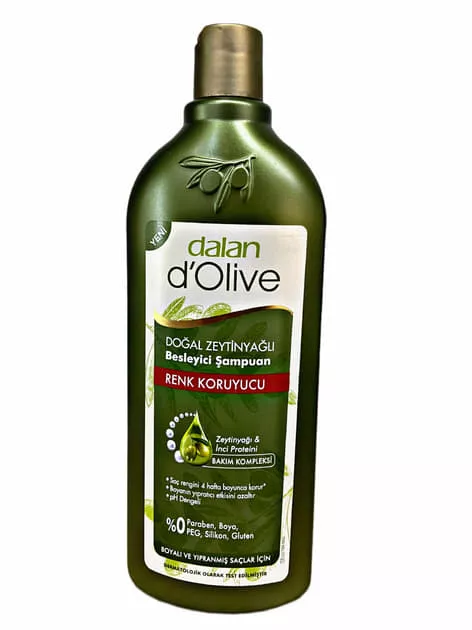 *Шампунь DALAN D'Olive для окрашенных волос с оливковым маслом 400 мл