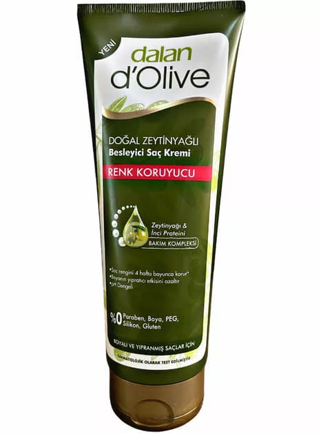 *Кондиционер DALAN D'Olive питательный для окрашенных волос с оливковым маслом 200 мл