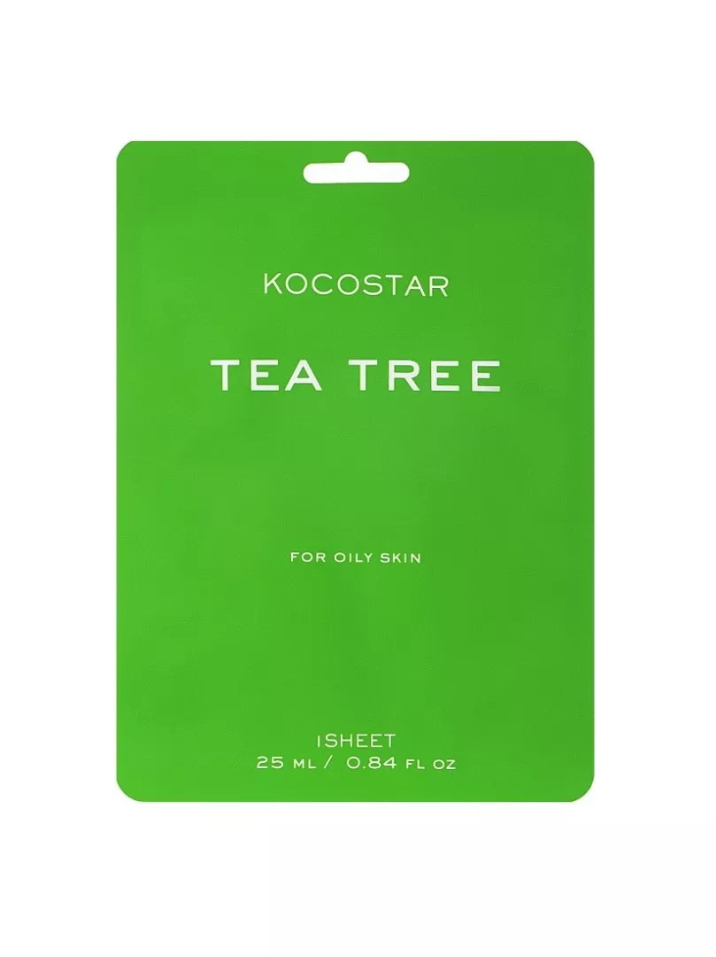 *Маска Kocostar Tea Tree mask для проблемной кожи с Чайным деревом