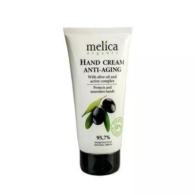 *Крем Melica Organic Омолаживающий для рук с оливковым маслом и активными компонентами 100 мл