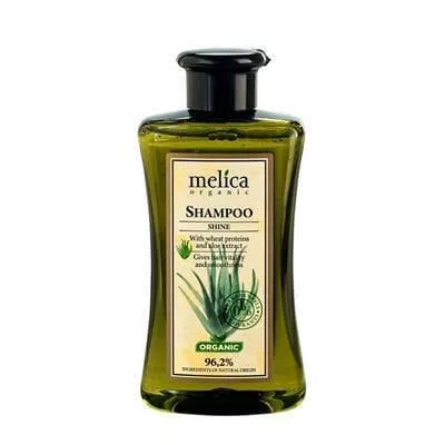 *Шампунь Melica Organic Здоровый блеск с протеинами пшеницы и экстрактом алоэ 300 мл