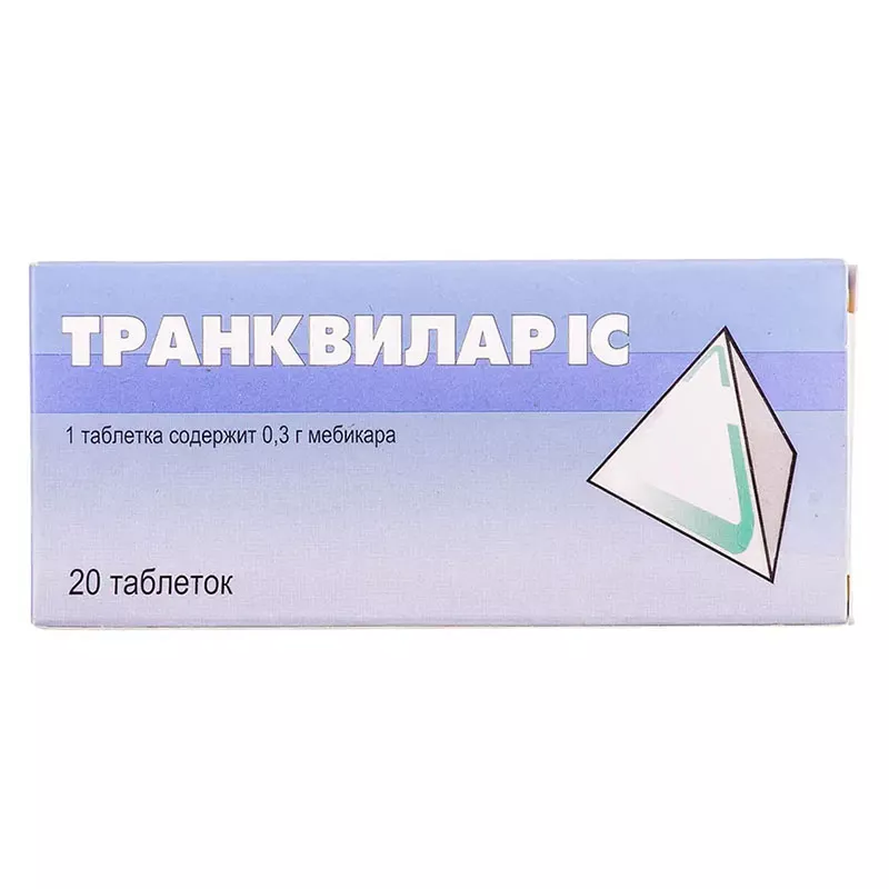 Транквилар IC таблетки по 0.3 г 20 шт. (10х2)