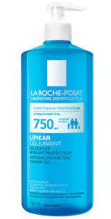 *Гель La Roche-Posay Липикар очищающий для детей и взрослых 750 мл