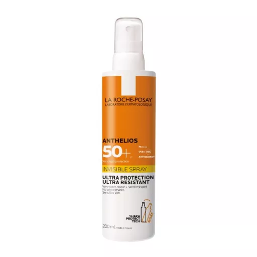 *Спрей La Roche-Posay Антгелиос Солнцезащитный ультралегкий для лица и тела SPF50+ 200мл