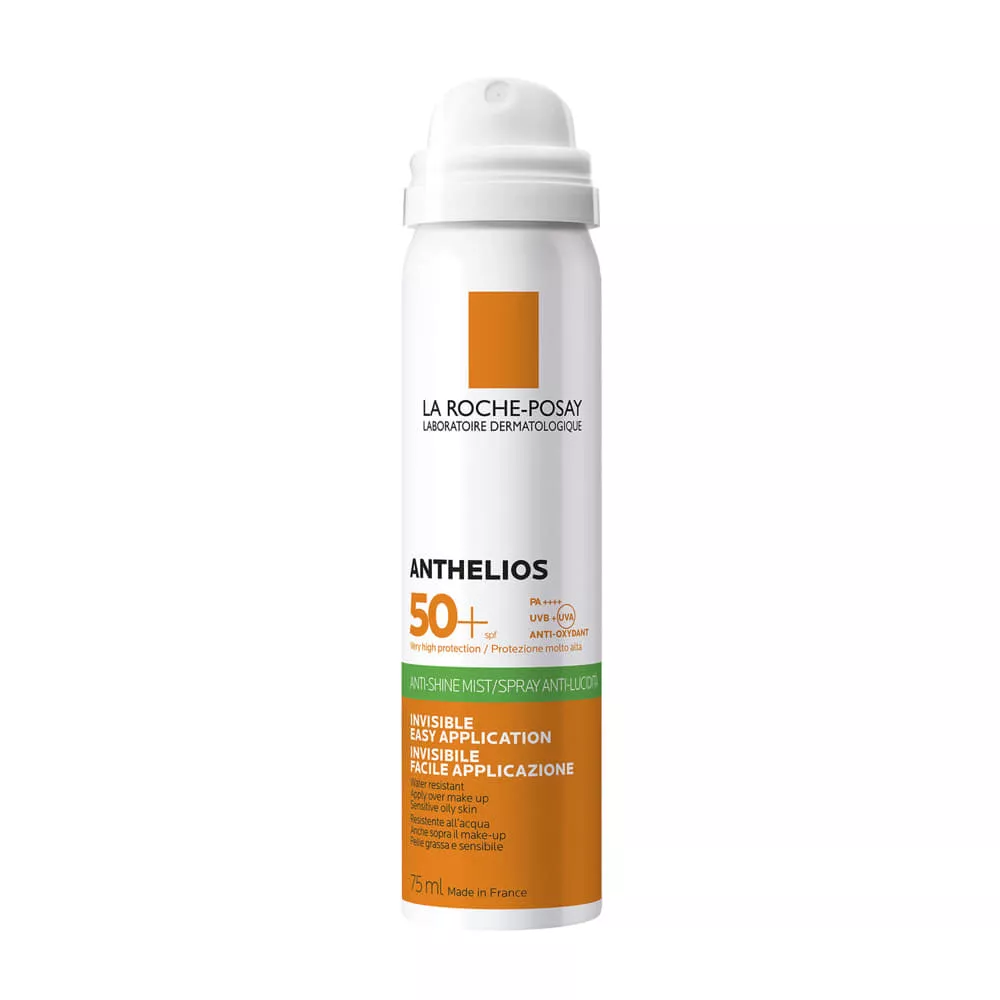 *Спрей La Roche-Posay Антгелиос Ультралегкий SPF50 Солнцезащитное средство для лица 75млБОМ