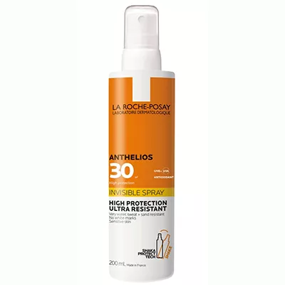 *Спрей La Roche-Posay Антелиос SPF30  для чувствительной кожи тела 200мл