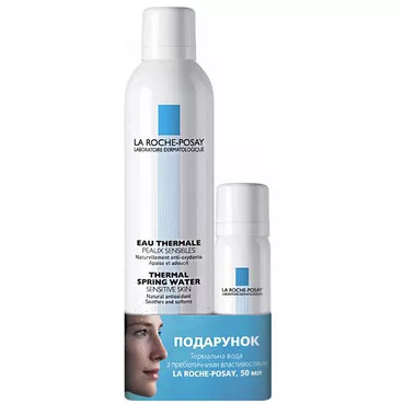 *Промо-набор La Roche-Posay Термальная вода 300мл+ Термальная вода 50мл(ПОДАРОК)