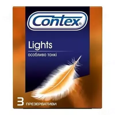 Презервативы Contex Lights ультратонкие №3 (Ultra Thin)