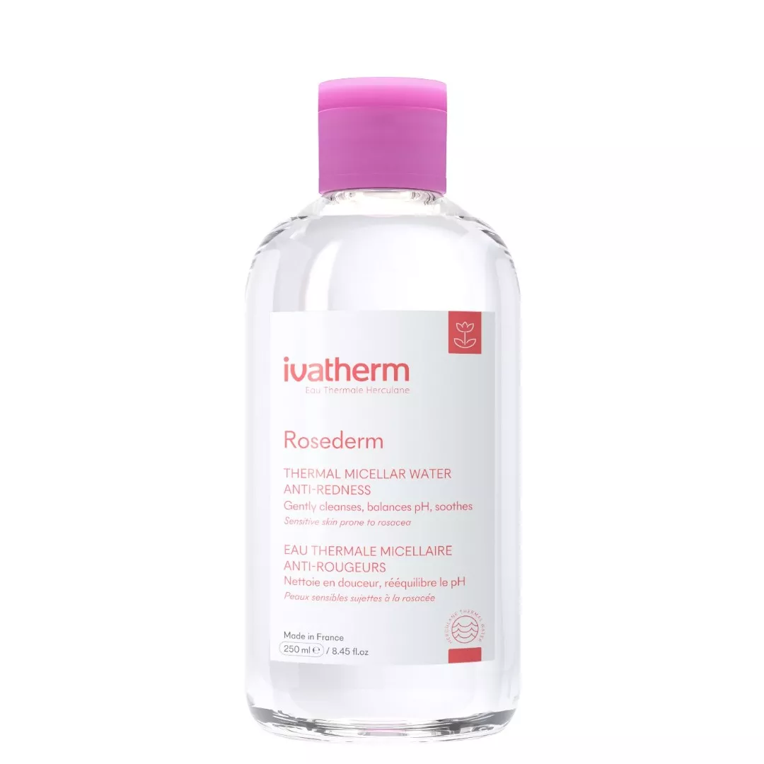 Лосьон Ivatherm Rosederm мицеллярные для кожи склонной к покраснению 250мл